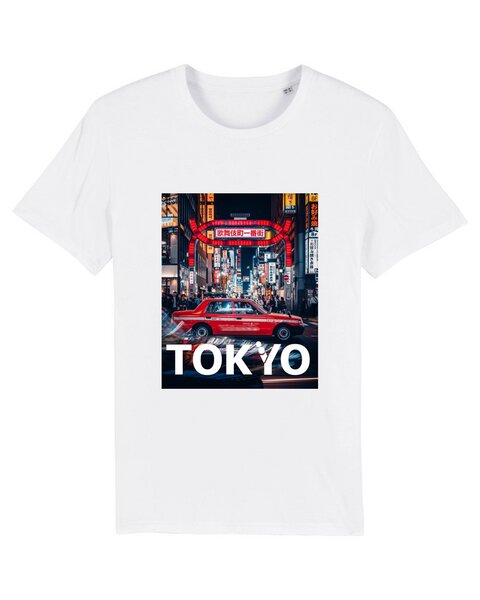 YTWOO Unisex T-Shirt | Bio baumwolle | fair&nachhaltig | Tokyo Großer Aufdruck von YTWOO