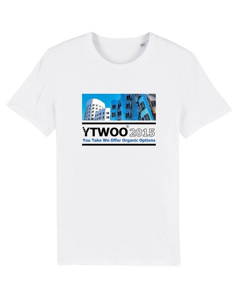 YTWOO Unisex T-Shirt | Gehry-Bauten-Düsseldorf | Slogan You Take We Offer von YTWOO