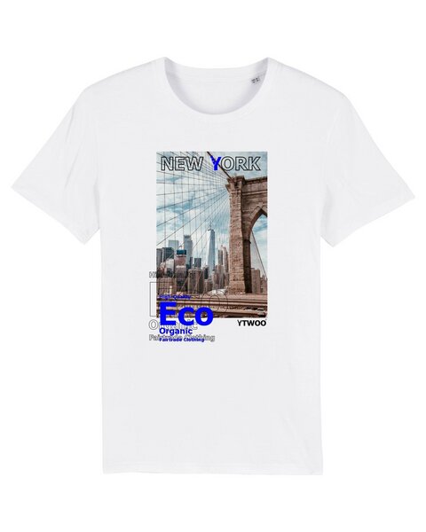 YTWOO Unisex T-Shirt New York City Brooklyn Bridge von YTWOO
