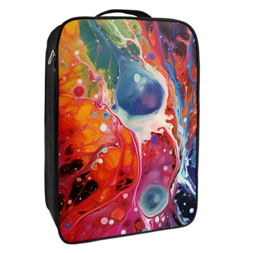 Schuhtaschen für die Reise,Reiseschuhtaschen zum Verpacken,Schuhreisetasche,abstrakte Aquarellfarbe gefärbt von YTYVAGT