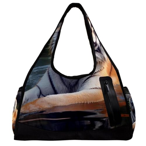 Sporttaschen für Herren, Reisetaschen für Damen, Workout-Tasche, P79h3wi6fqu, 18.5x6.5x10.6 in, Modern von YTYVAGT