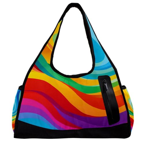 Sporttaschen für Herren, Reisetaschen für Damen, Workout-Tasche, V33w6lj7fsy, 18.5x6.5x10.6 in, Modern von YTYVAGT