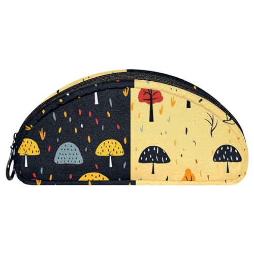 YTYVAGT Ästhetisches Federmäppchen, Federmäppchen, Regenschirm, Blätter, Regenwolke, kleines Federmäppchen von YTYVAGT