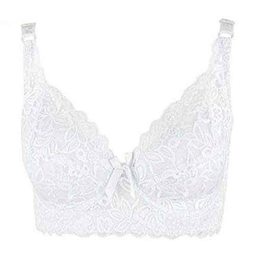 YUANCHENG Linerie BHS für Frauen Dünner Unterwäsche-BH Super Push-up Große Plus Size Spitze Büstenhalter Mädchen Unterwäsche von YUANCHENG