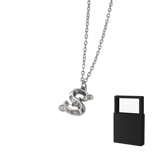YUANHUYUOU Alphabetkette, zierliche personalisierte Namenskette mit Charm-Anhänger, süßes, anlaufgeschütztes Modeaccessoire, trendiges Geschenk für Teenager (R) von YUANHUYUOU
