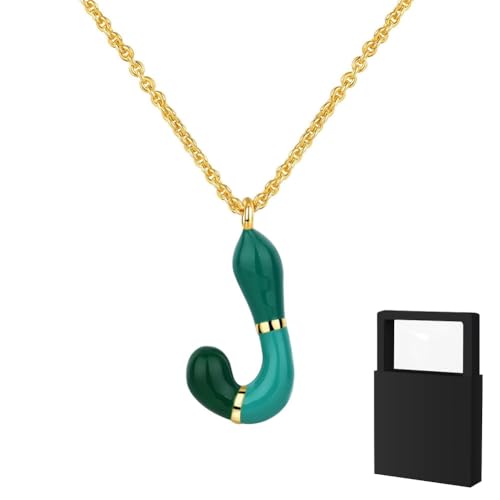 YUANHUYUOU Initialen-Halskette für Frauen, Mädchen und Kinder – zierliche 18-karätig vergoldete Initialen-Halskette, kleine A-Z-Anhänger-Halskette,Goldschmuck für Frauen (J) von YUANHUYUOU