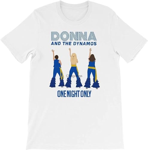 Mama-mia Donna and The Dynamos Body Sculpting Jacket Prom Funny Personalise T-Shirt White L von YUANROU