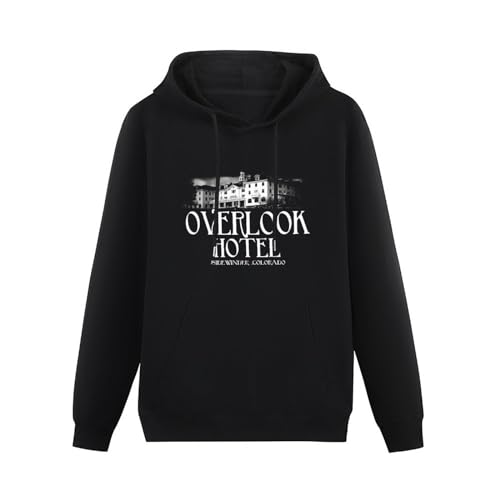YUANROU Overlook Hotel Hoody - Redrum The Shining Stephen King Horror Black 3XL von YUANROU