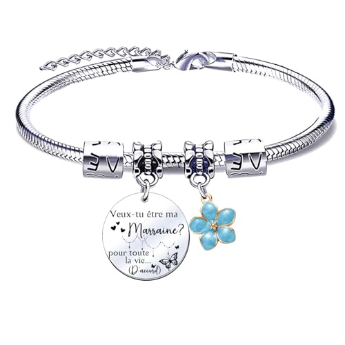 YUANSI Geschenk Willst du meine Patentante sein Armband Patentante Geschenk Patentante Anfrage Geschenk Patentante Geburtstag Taufe personalisiert, Einheitsgröße, Edelstahl, Kein Edelstein YUANSI Geschenk Willst du meine Patentante sein Armband Patentante Geschenk Patentante Anfrage Geschenk Patentante Geburtstag Taufe personalisiert, Einheitsgröße, Edelstahl, Kein Edelstein von YUANSI