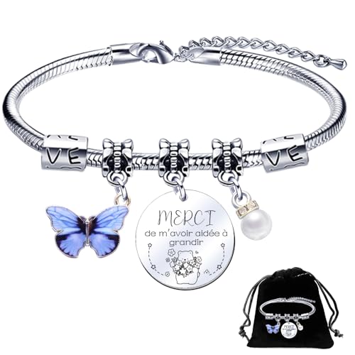 YUANSI Geschenk für Kindermädchen, Originelles Kindermädchen, Geschenk zum Ende des Schuljahres, Geschenk für Kindermädchen, Krippe, Armband, Kindermädchen, Dankeschön, Moyenne, Edelstahl, Kein YUANSI Geschenk für Kindermädchen, Originelles Kindermädchen, Geschenk zum Ende des Schuljahres, Geschenk für Kindermädchen, Krippe, Armband, Kindermädchen, Dankeschön, Moyenne, Edelstahl, Kein von YUANSI