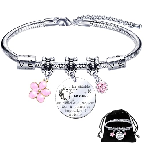 YUANSI Geschenk für Kindermädchen, Originelles Kindermädchen, Geschenk zum Ende des Schuljahres, Geschenk für Kindermädchen, Krippe, Armband, Kindermädchen, Dankeschön, Moyenne, Edelstahl, Kein YUANSI Geschenk für Kindermädchen, Originelles Kindermädchen, Geschenk zum Ende des Schuljahres, Geschenk für Kindermädchen, Krippe, Armband, Kindermädchen, Dankeschön, Moyenne, Edelstahl, Kein von YUANSI