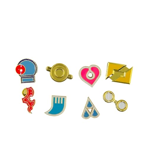 YUANstore Anwendbar für Pocket Monster Generation 1–6 Gym Badge Collection Box, Spielsammlung Set mit 8 Stück, Geschenk für Heranwachsende und Mädchen von YUANstore