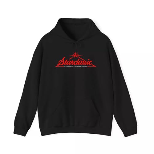 YUBANG Starclassic tama Drums Symbol Logo Music Design Hoodie Sweatshirt Black XL von YUBANG