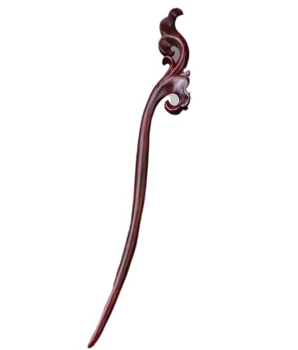 Haarnadel, Haarstäbchen, Haarstäbchen, Holzhaarstäbchen for Dutts, Blumenhaarstäbchen, elegante Haarnadeln, chinesische klassische Holzstäbchen(Style I) von YUBAOLI