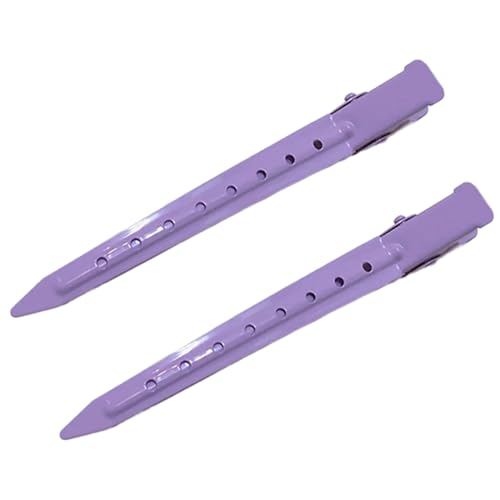 Haarspangen, Haarschmuck for Frauen, Haar-Entenschnabel-Clip, bunte Haarspange, Haarklammern, süße Haarspange, einfache Haarspangen, Schmuck-Haarnadel(Purple) von YUBAOLI