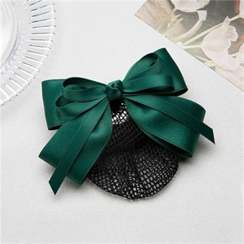 Schmetterlings-Haarspangen, Damen-Haarknoten-Abdeckungsnetz, Damen-Arbeitsplatte, Haarnetz, Kopfschmuck, Haar-Accessoires(Colour 2,Free size) von YUBAOLI