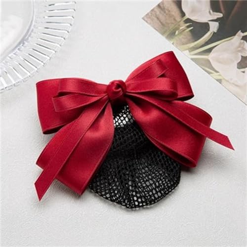 Schmetterlings-Haarspangen, Damen-Haarknoten-Abdeckungsnetz, Damen-Arbeitsplatte, Haarnetz, Kopfschmuck, Haar-Accessoires(Colour 4,1 count (Pack of 1)) von YUBAOLI