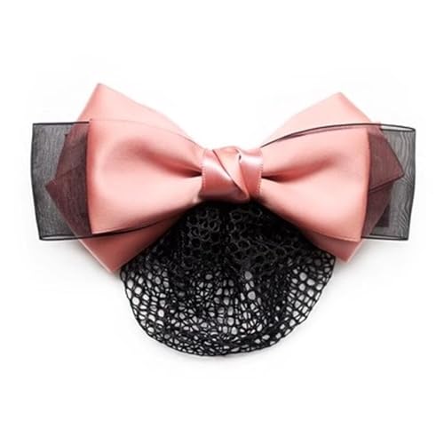 Schmetterlings-Haarspangen, Damen-Haarknoten-Abdeckungsnetz, Damen-Schleier aus Seide, Kopfblumen-Haarnetz(Colour 1,1 count (Pack of 1)) von YUBAOLI