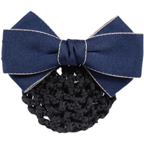 Schmetterlings-Haarspangen, Haarknoten-Abdeckungsnetz for Damen, Haarnetz mit Schleife, Kopfschmuck von YUBAOLI