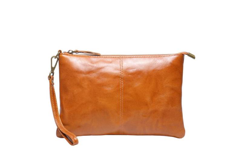 YUBRO-STUDIO Clutch Herren Leder Clutch Tasche Wristlet Handtasche Reise Organizer von YUBRO-STUDIO