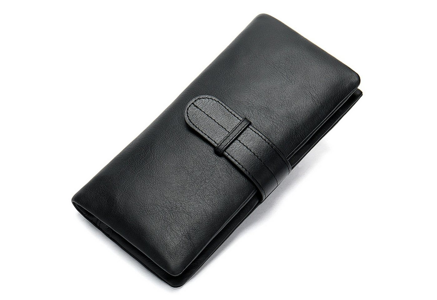 YUBRO-STUDIO Geldbörse Herren Leder Langbörse RFID Schutz Großes Fassungsvermögen Geldbörse von YUBRO-STUDIO