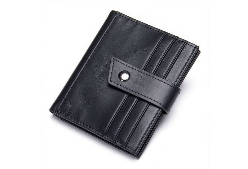 YUBRO-STUDIO Geldbörse Herren RFID Blocker Leder Geldbörse Bifold Multi-Karten Etui von YUBRO-STUDIO