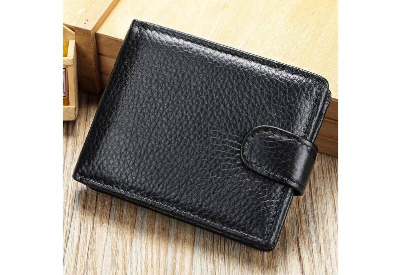 YUBRO-STUDIO Geldbörse Herren RFID Leder Geldbörse Multi-Kartenhalter Münztasche von YUBRO-STUDIO