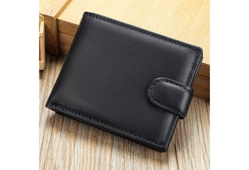 YUBRO-STUDIO Geldbörse Herren RFID Leder Geldbörse Multi-Kartenhalter Münztasche von YUBRO-STUDIO