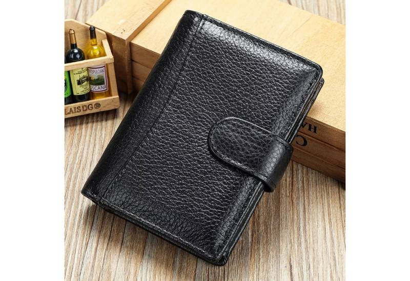 YUBRO-STUDIO Geldbörse Herren RFID Leder Geldbörse Multi-Kartenhalter Münztasche von YUBRO-STUDIO