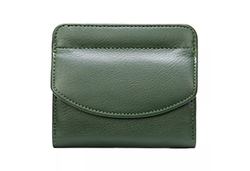 YUBRO-STUDIO Geldbörse Multifunktionale Lederbrieftasche 8 Kartenfächer Münztasche Kompakt von YUBRO-STUDIO