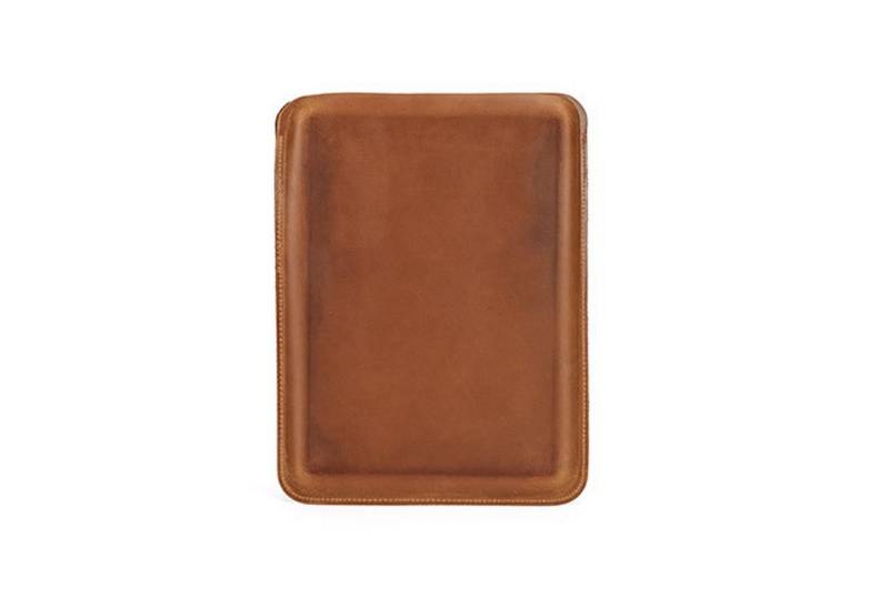 YUBRO-STUDIO Laptoptasche Für MacBook Pro 14,2 Zoll Echtleder Hülle Leder Laptop Cover von YUBRO-STUDIO