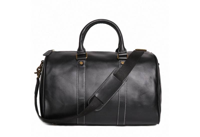 YUBRO-STUDIO Reisetasche Herren Leder Reisetasche Weekender Sporttasche Übernacht Tasche Duffle von YUBRO-STUDIO