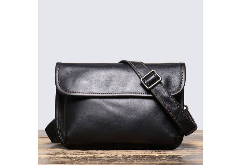 YUBRO-STUDIO Schultertasche Herren Leder Umhängetasche Klein Reiseorganizer Schultertasche Vintage von YUBRO-STUDIO