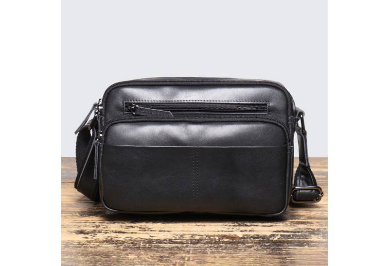 YUBRO-STUDIO Schultertasche Herren Umhängetasche Leder Organizer Echtleder Verstellbarer von YUBRO-STUDIO