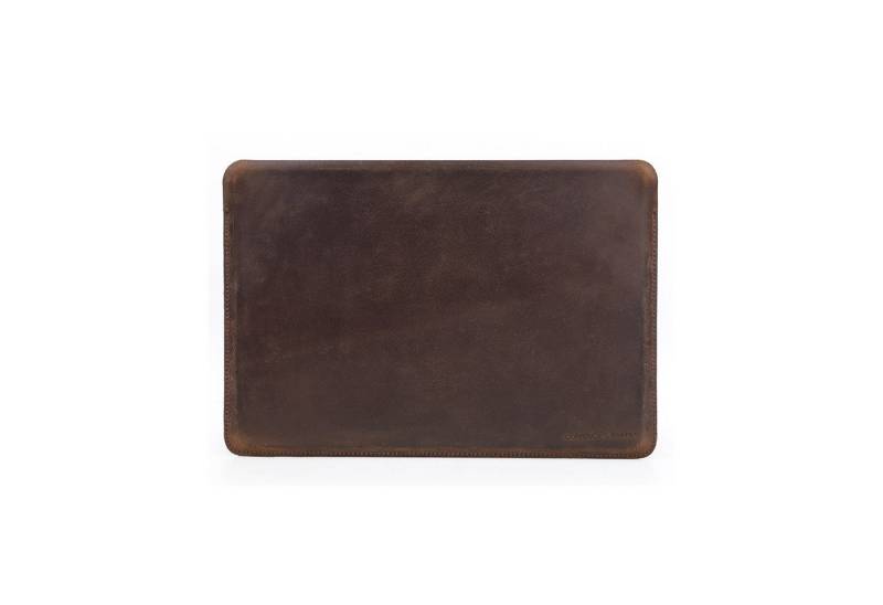 YUBRO-STUDIO Tablettasche Für MacBook Air 13,6 Zoll Echtleder Hülle Öl Rindsleder Tasche von YUBRO-STUDIO