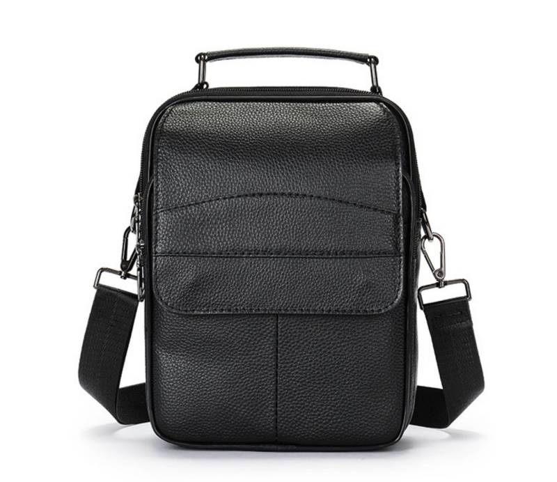 YUBRO-STUDIO Umhängetasche Herren Leder Umhängetasche Crossbody Tasche Rindsleder Schultertasche von YUBRO-STUDIO