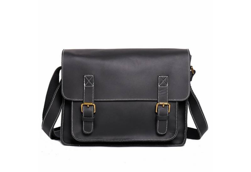 YUBRO-STUDIO Umhängetasche Herren Leder Umhängetasche Retro Messenger Bag Reisen von YUBRO-STUDIO