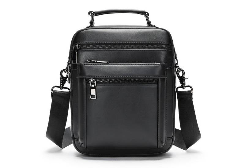 YUBRO-STUDIO Umhängetasche Herren Schultertasche Crossbody Leder Tasche Tablet Reisetasche von YUBRO-STUDIO