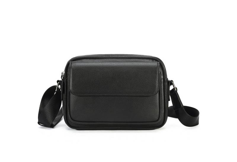 YUBRO-STUDIO Umhängetasche Herren Schultertasche Echtleder Crossbody Casual Umhängetasche von YUBRO-STUDIO