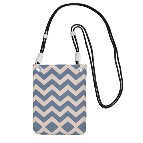 YUBVCF Kleine Handy-Umhängetasche, Schulterholster, für alle Handys, zum Laufen, Wandern, Radfahren, Blau / Beige, Schwarz , Einheitsgröße YUBVCF Kleine Handy-Umhängetasche, Schulterholster, für alle Handys, zum Laufen, Wandern, Radfahren, Blau / Beige, Schwarz , Einheitsgröße von YUBVCF