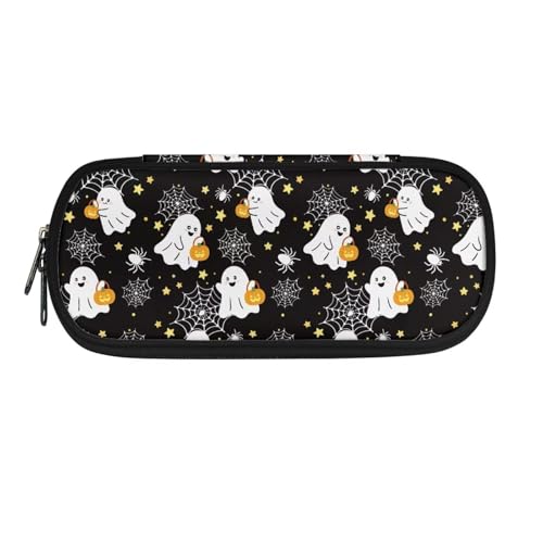 YUDINGFIN Niedliches Federmäppchen, Federmäppchen mit Schlitz, Einzelfach, modisch, weich, für Jungen und Mädchen, Ghost, Schulranzen-Set von YUDINGFIN