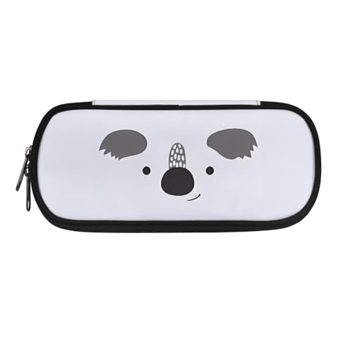 YUDINGFIN Niedliches Federmäppchen, Federmäppchen mit Schlitz-Mesh-Trennwand und halbrunder Reißverschluss, Schulstifttasche für Jungen und Mädchen, Koala, Schulranzen-Set von YUDINGFIN