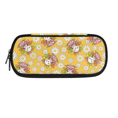 YUDINGFIN Niedliches Federmäppchen, Federmäppchen mit Schlitz-Mesh-Trennwand und halbrunder Reißverschluss, Schulstifttasche für Jungen und Mädchen, Türkei, Schulranzen-Set von YUDINGFIN