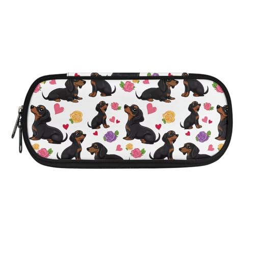 YUDINGFIN Niedliches Federmäppchen, Schulutensilien, Stifteetui für Jungen und Mädchen, Dog-B, Schulranzen-Set von YUDINGFIN