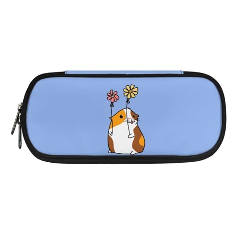 YUDINGFIN Niedliches Federmäppchen, Schulutensilien, Stifteetui für Jungen und Mädchen, Meerschweinchen, Schulranzen-Set von YUDINGFIN