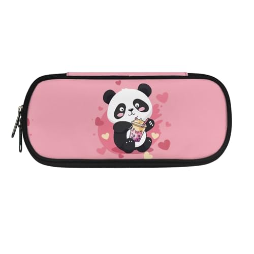 YUDINGFIN Niedliches Federmäppchen, Schulutensilien, Stifteetui für Jungen und Mädchen, panda, Schulranzen-Set von YUDINGFIN