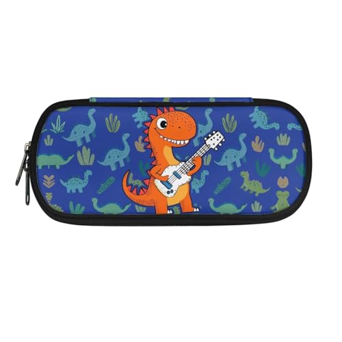 YUDINGFIN Niedliches Federmäppchen, Stifteetui mit Schlitz, praktische Schulstifttasche für Jungen und Mädchen, Dinosaurier, Schulranzen-Set von YUDINGFIN