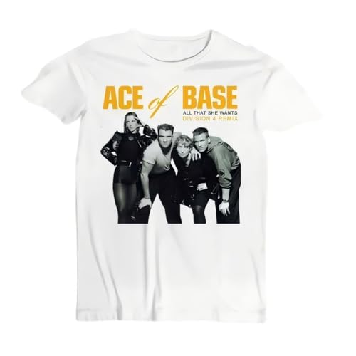 YUEFEIFAN Ace-of-Base-Band-All-That-You-Want-Unisex-Shirt-MM187 von YUEFEIFAN