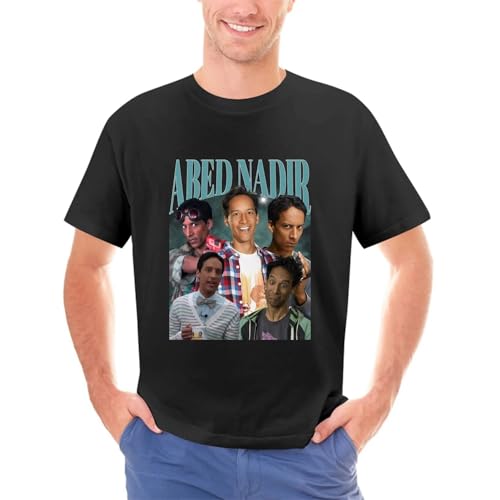 YUEFEIFAN RETRO-ABED-NADIR-Shirt-Vintage-Abed-Shirt-Retro-90s-Troy-and-Abed-in-The-Morning-Shirt von YUEFEIFAN