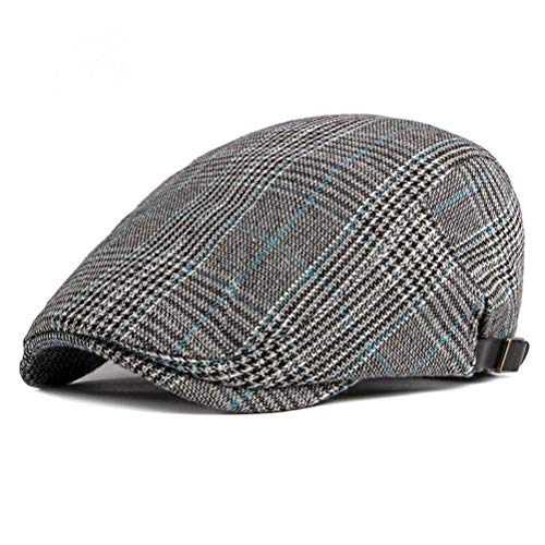 YUELGUANG Beret Cap Men's Flat Cap Peaked Cap Gatsby Peaked Cap Women's Newsboy Flat Cap Beret Hat Gatsby Daily Accessories Unisex von YUELGUANG